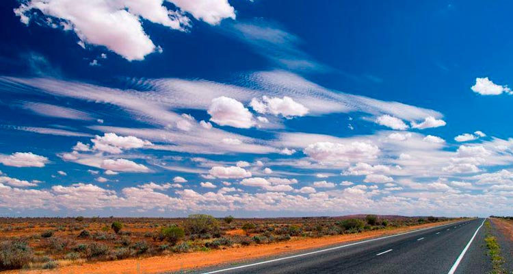 Silver City Highway between Broken Hill and Tibooburra, Outback NSW, Australia
